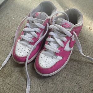 Nike Kids Hot Pink Athletic Sneakers